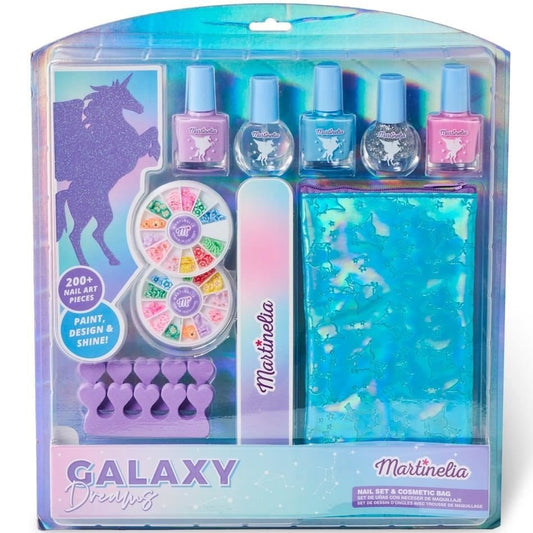 Martinelia galaxy dreams set ingrijire unghii si geanta cosmetica - Publisol.ro