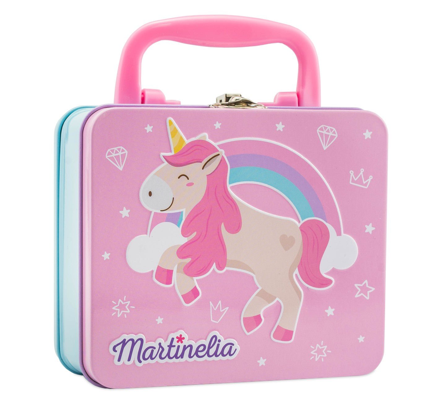 Martinelia little unicorn set de infrumusetare in cutie metalica - Publisol.ro