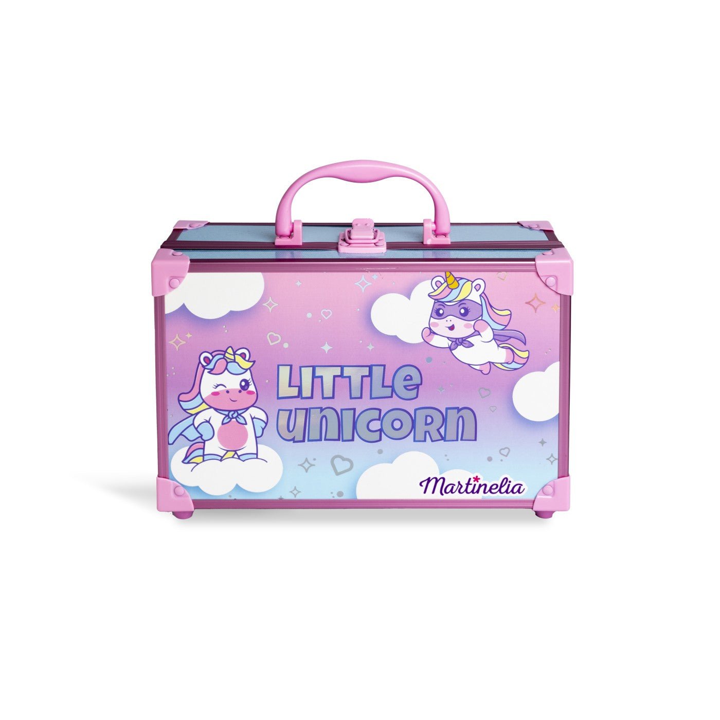 Martinelia little unicorn trusa make - up in servieta de metal - Publisol.ro