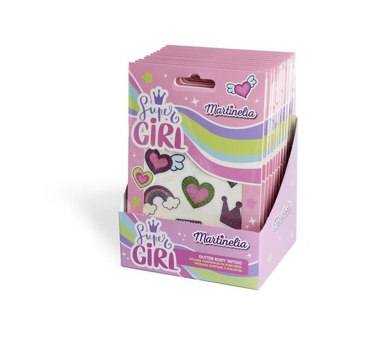 Martinelia super girl tatuaje cu sclipici - Publisol.ro