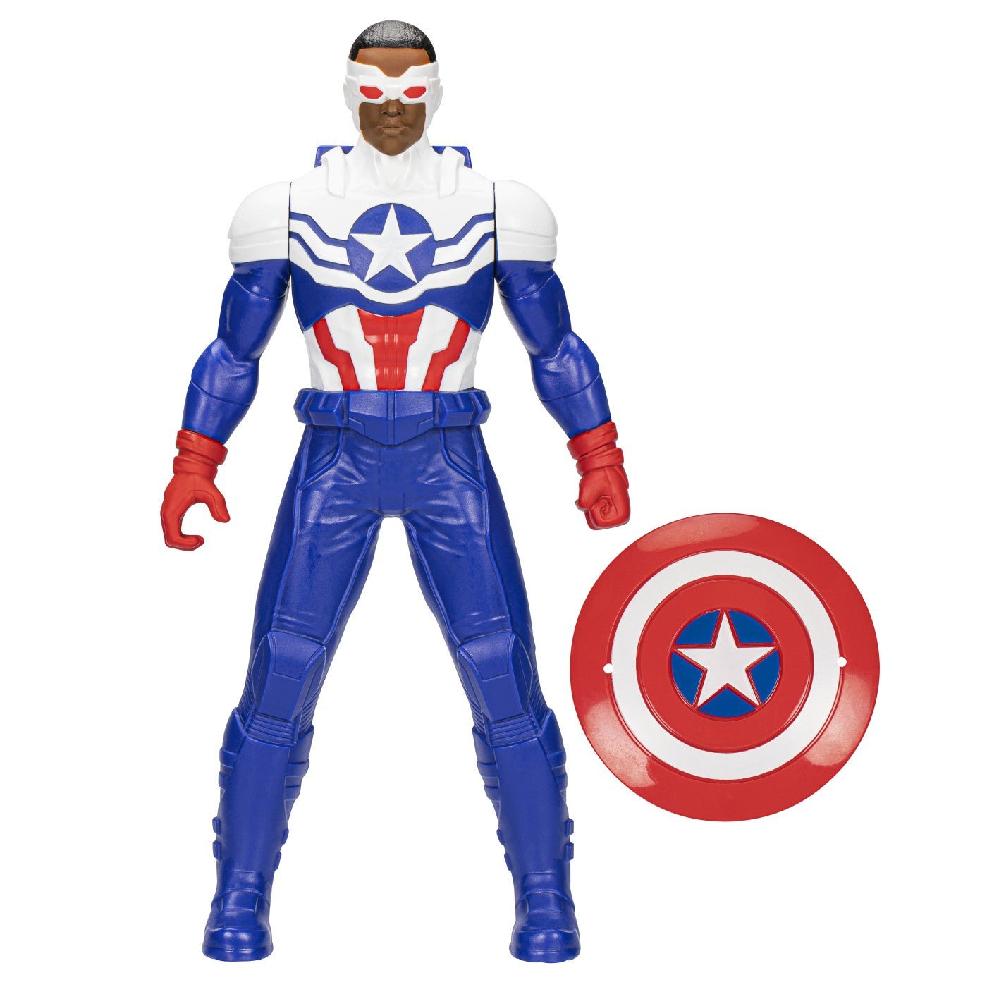 Marvel Avengers figurina Captain america albastru deschis 24 cm - Publisol.ro