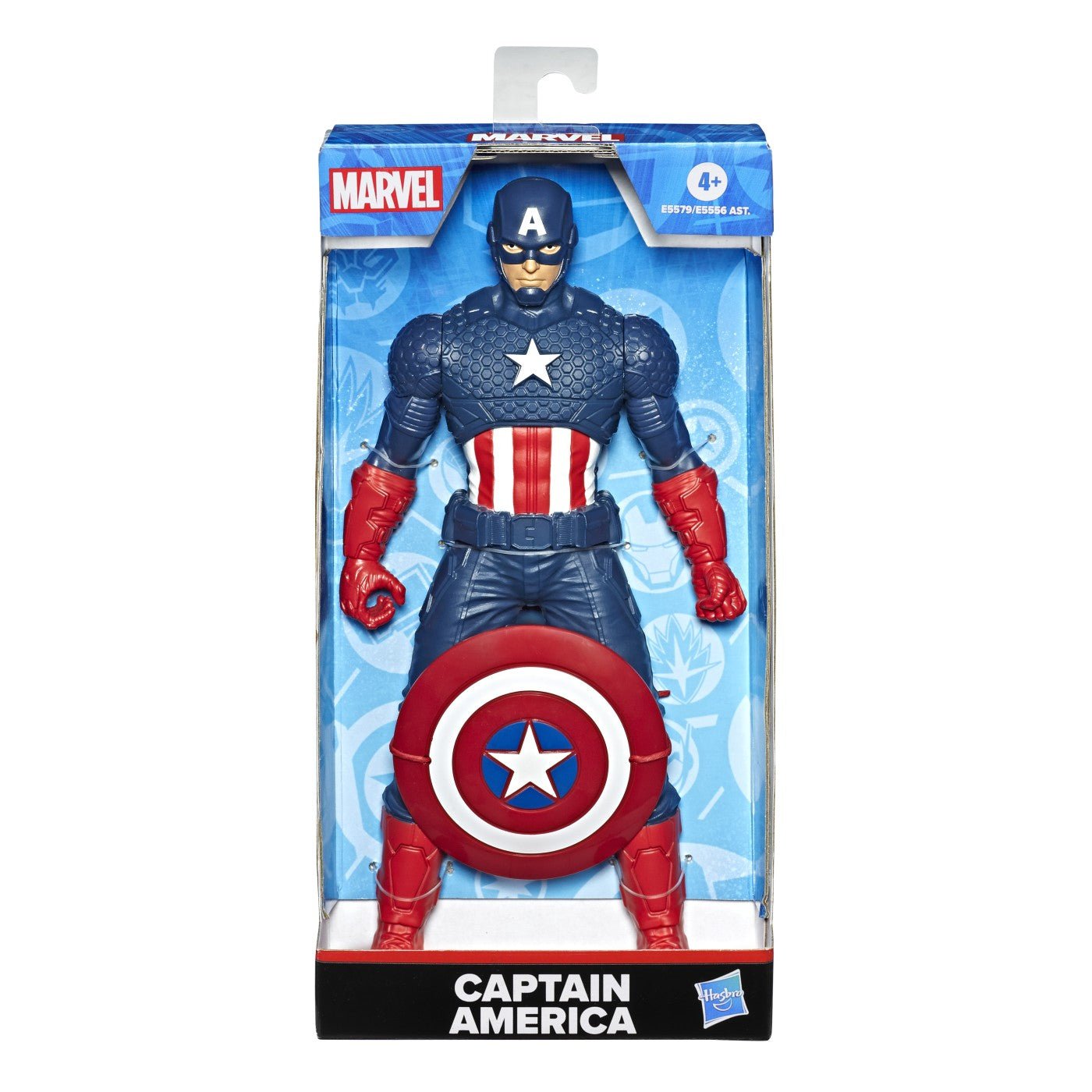 Marvel Avengers figurina Captain america albastru inchis 24 cm - Publisol.ro