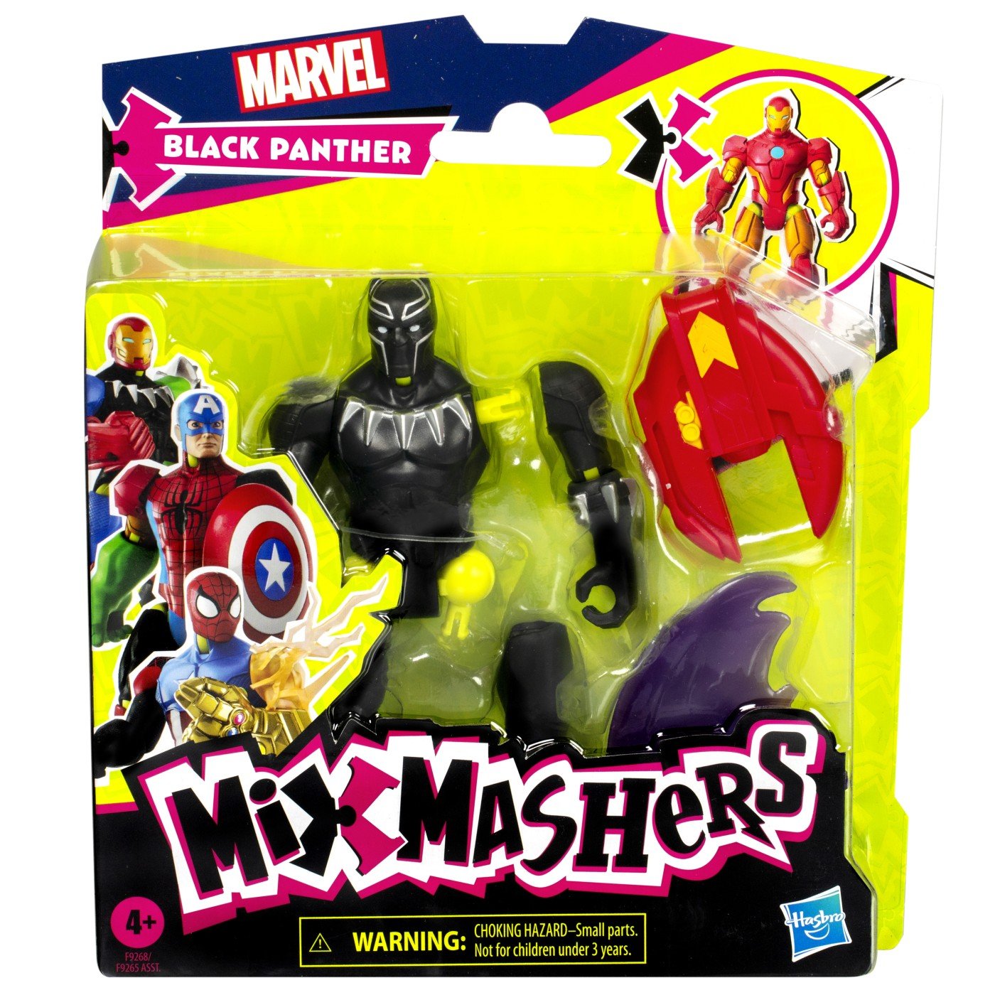 Marvel Avengers mix mashers figurina Black panther 12 cm - Publisol.ro