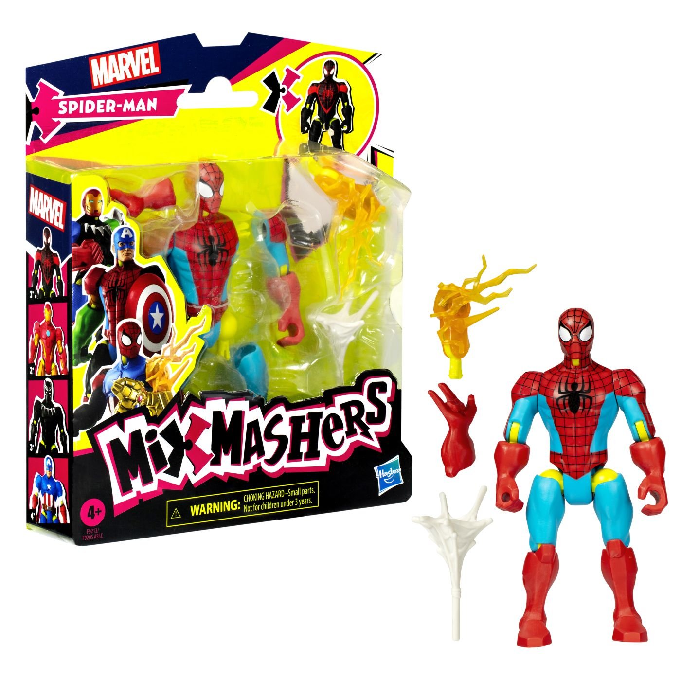 Marvel Avengers mix mashers figurina Spider - man 12 cm - Publisol.ro