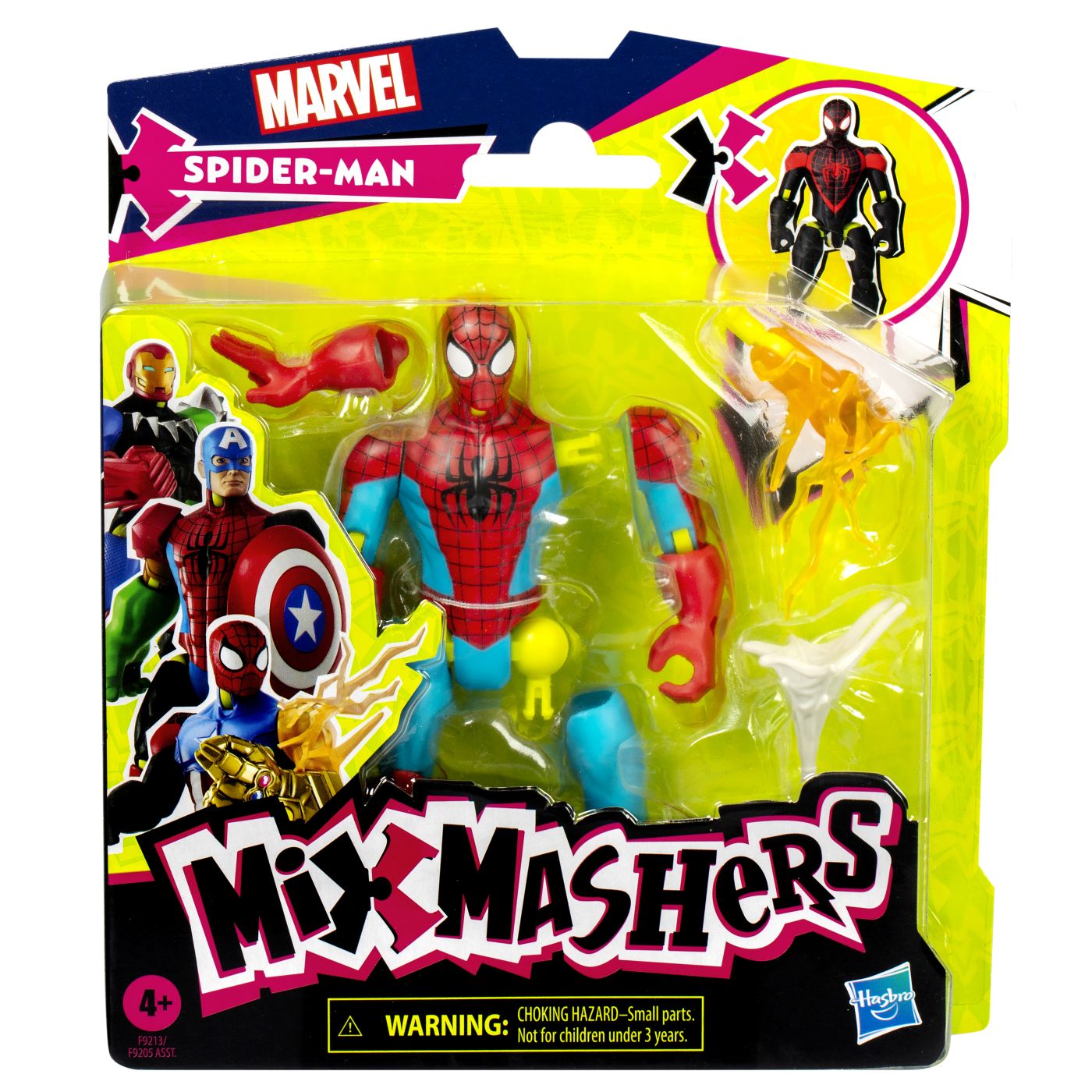 Marvel Avengers mix mashers figurina Spider - man 12 cm - Publisol.ro