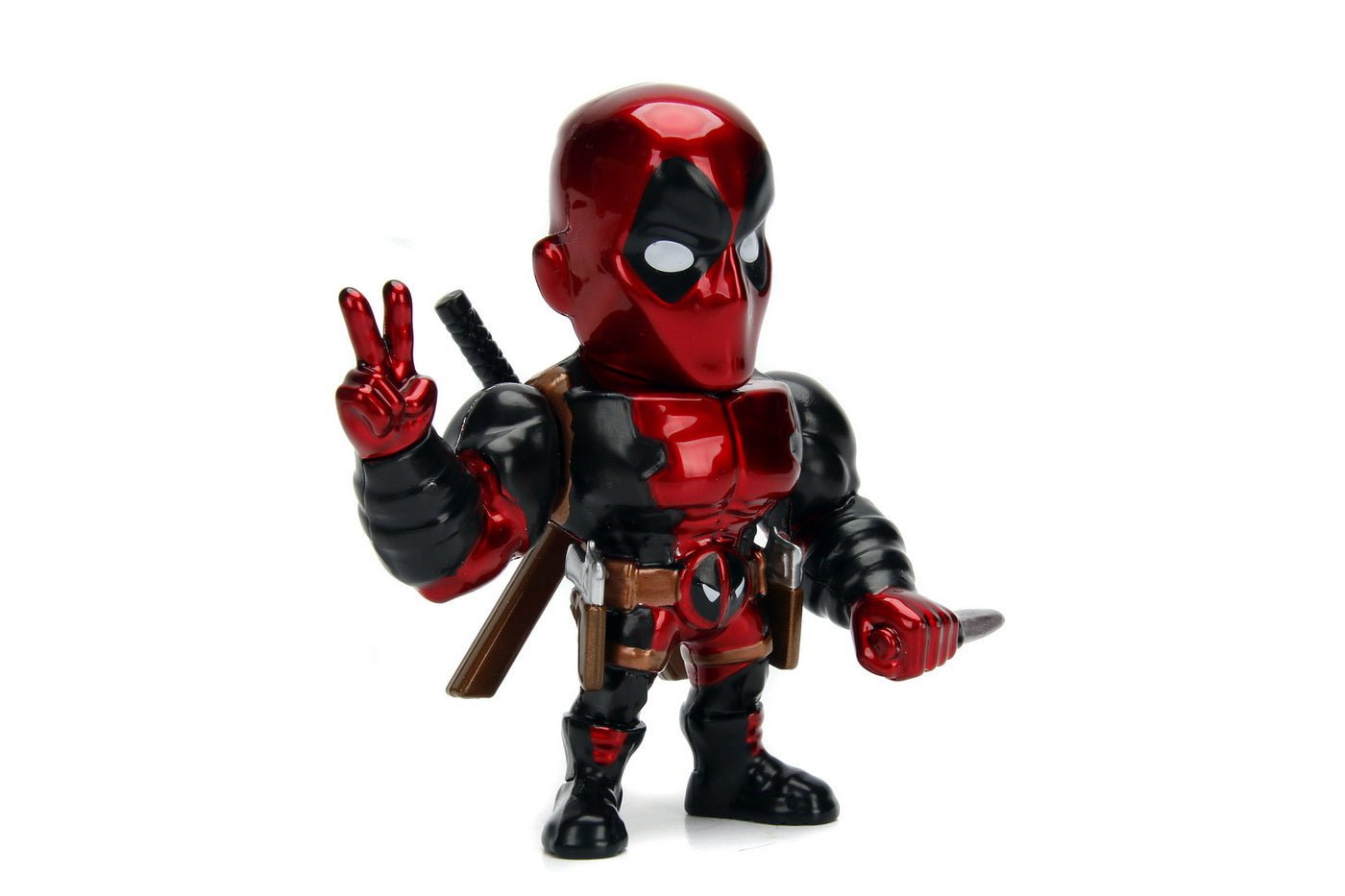 Marvel figurina metalica deadpool 10 cm, Simba - Publisol.ro