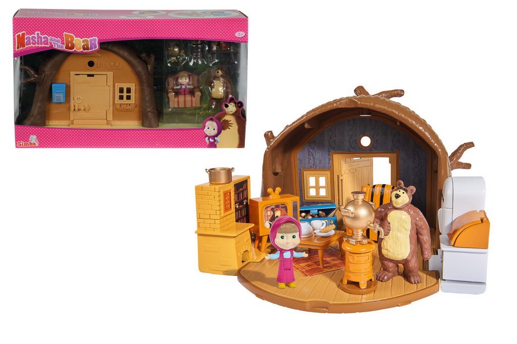 Masha playset casa ursului, Simba - Publisol.ro