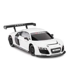 Masina cu telecomanda audi r8 alb cu scara 1 la 24, Rastar - Publisol.ro