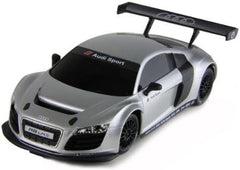 Masina cu telecomanda audi r8 argintiu cu scara 1 la 24, Rastar - Publisol.ro