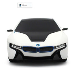Masina cu telecomanda bmw i8 alba scara 1 la 24, Rastar - Publisol.ro