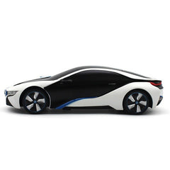 Masina cu telecomanda bmw i8 alba scara 1 la 24, Rastar - Publisol.ro