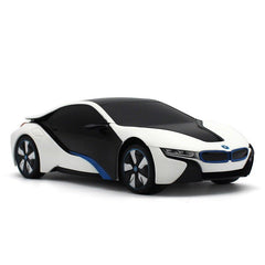 Masina cu telecomanda bmw i8 alba scara 1 la 24, Rastar - Publisol.ro