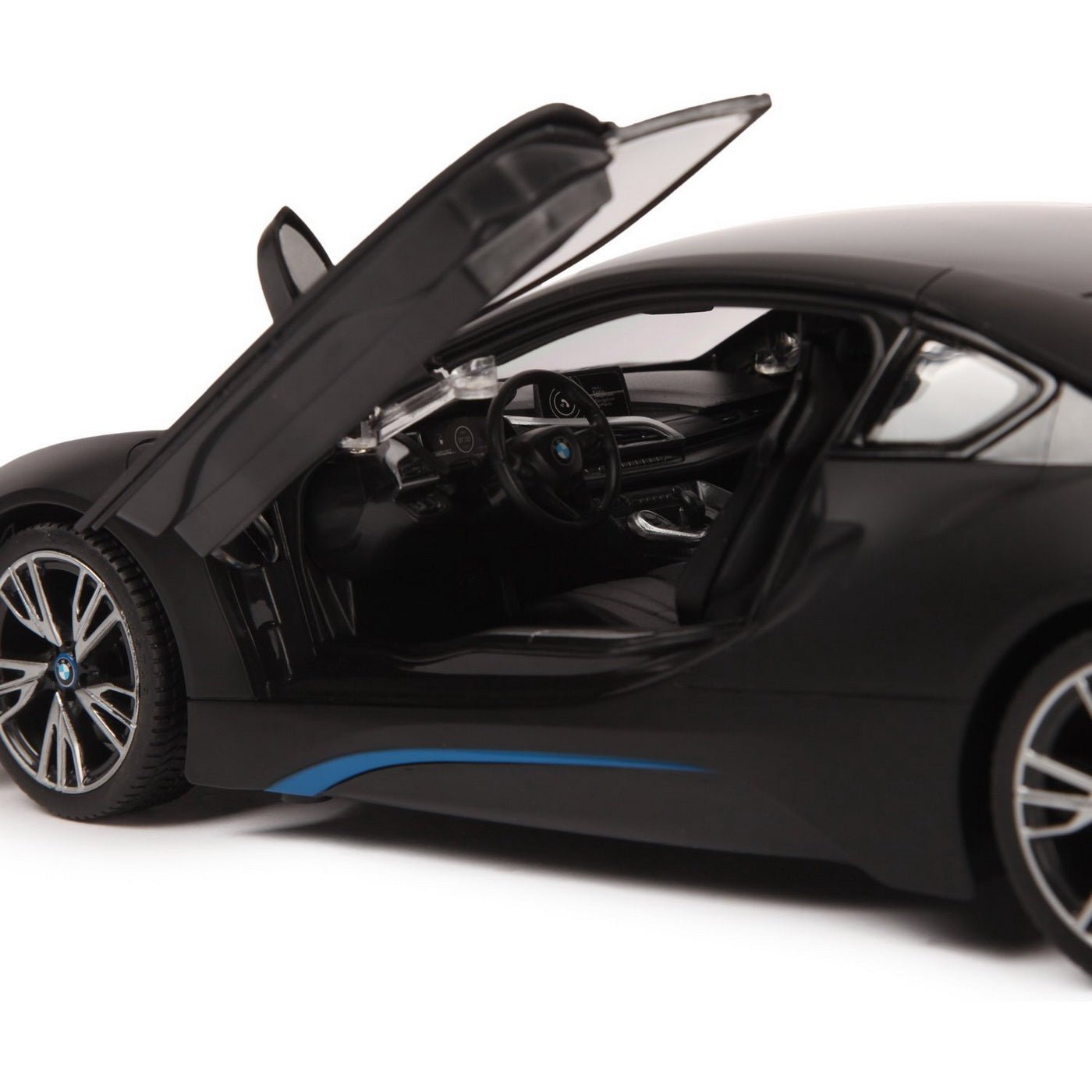 Masina cu telecomanda Bmw i8 negru scara 1 la 14 - Publisol.ro