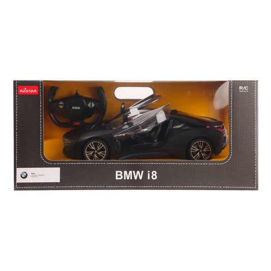 Masina cu telecomanda Bmw i8 negru scara 1 la 14 - Publisol.ro