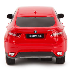 Masina cu telecomanda Bmw x6 rosu cu scara 1 la 24 - Publisol.ro