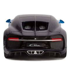 Masina cu telecomanda Bugatti chiron albastru cu scara 1 la 24 - Publisol.ro