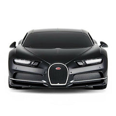 Masina cu telecomanda bugatti chiron negru cu scara 1 la 24, Rastar - Publisol.ro