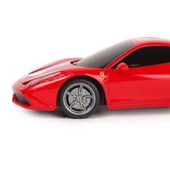 Masina cu telecomanda ferrari 458 speciale rosu cu scara 1 la 24, Rastar - Publisol.ro