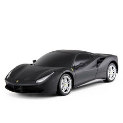 Masina cu telecomanda ferrari 488 gtb negru scara 1 la 24, Rastar - Publisol.ro