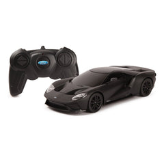 Masina cu telecomanda ford gt negru scara 1 la 24, Rastar - Publisol.ro