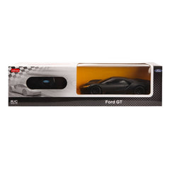 Masina cu telecomanda ford gt negru scara 1 la 24, Rastar - Publisol.ro