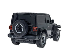 Masina cu telecomanda jeep wrangler jl negru scara 1 la 24, Rastar - Publisol.ro