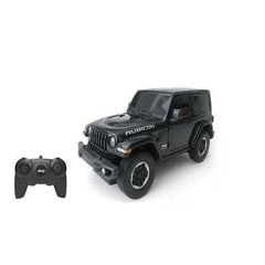 Masina cu telecomanda jeep wrangler jl negru scara 1 la 24, Rastar - Publisol.ro