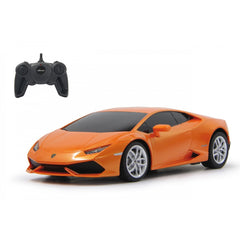 Masina cu telecomanda lamborghini huracán lp610 - 4 portocaliu cu scara 1 la 24, Rastar - Publisol.ro