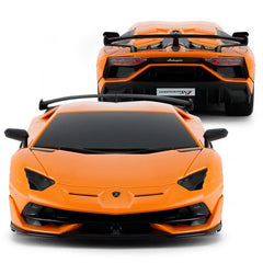 Masina cu telecomanda lamborghini portocaliu cu scara 1 la 24, Rastar - Publisol.ro