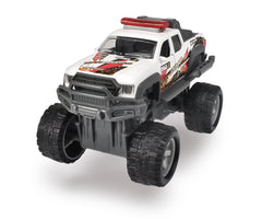 Masina de teren alba din metal rally monster 15cm, Simba - Publisol.ro