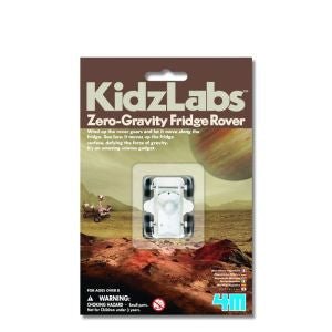 Masinuta antigravitationala Zero - gravity Fridge Rover, KidzLabs - 4M - Publisol.ro