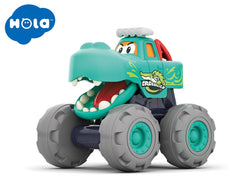 Masinuta bebe monster truck crocodilul, Jucarii Bebe - Publisol.ro