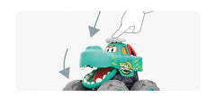 Masinuta bebe monster truck crocodilul, Jucarii Bebe - Publisol.ro