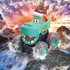 Masinuta bebe monster truck crocodilul, Jucarii Bebe - Publisol.ro
