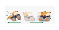 Masinuta bebe monster truck leopardul infuriat, Jucarii Bebe - Publisol.ro