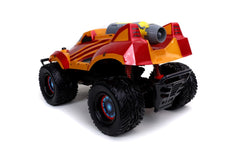 Masinuta cu telecomanda marvel rc iron thruster scara 1:14, Simba - Publisol.ro