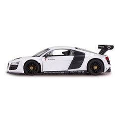 Masinuta metalica audi r8 alb scara 1 la 24, Rastar - Publisol.ro