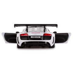 Masinuta metalica audi r8 alb scara 1 la 24, Rastar - Publisol.ro