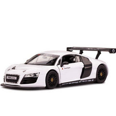 Masinuta metalica audi r8 alb scara 1 la 24, Rastar - Publisol.ro