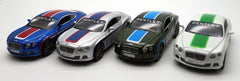 Masinuta metalica bentley continental 13cm scara 1 la 38, KINSMART - Publisol.ro