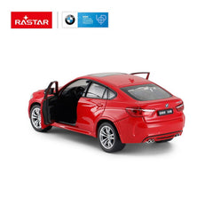 Masinuta metalica bmw x6m rosu scara 1 la 24, Rastar - Publisol.ro