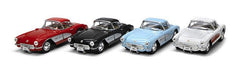 Masinuta metalica chevrolet corvette 1957 13cm scara 1 la 34, KINSMART - Publisol.ro
