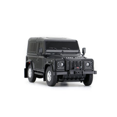 Masinuta metalica convertibila land rover defender negru cu scara 1 la 32, Rastar - Publisol.ro