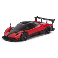 Masinuta metalica convertibila pagani zonda r rosu cu scara 1 la 32, Rastar - Publisol.ro