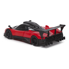 Masinuta metalica convertibila pagani zonda r rosu cu scara 1 la 32, Rastar - Publisol.ro