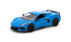 Masinuta metalica corvette 13cm scara 1 la 36, KINSMART - Publisol.ro