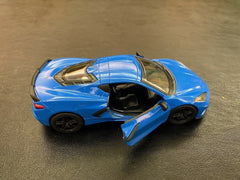 Masinuta metalica corvette 13cm scara 1 la 36, KINSMART - Publisol.ro