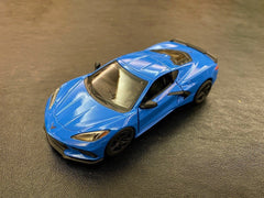 Masinuta metalica corvette 13cm scara 1 la 36, KINSMART - Publisol.ro