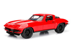Masinuta metalica fast and furious 1966 chevy corvette scara 1 la 24, Simba - Publisol.ro