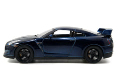 Masinuta metalica fast and furious 2009 nissan gt - r scara 1 la 24, Simba - Publisol.ro